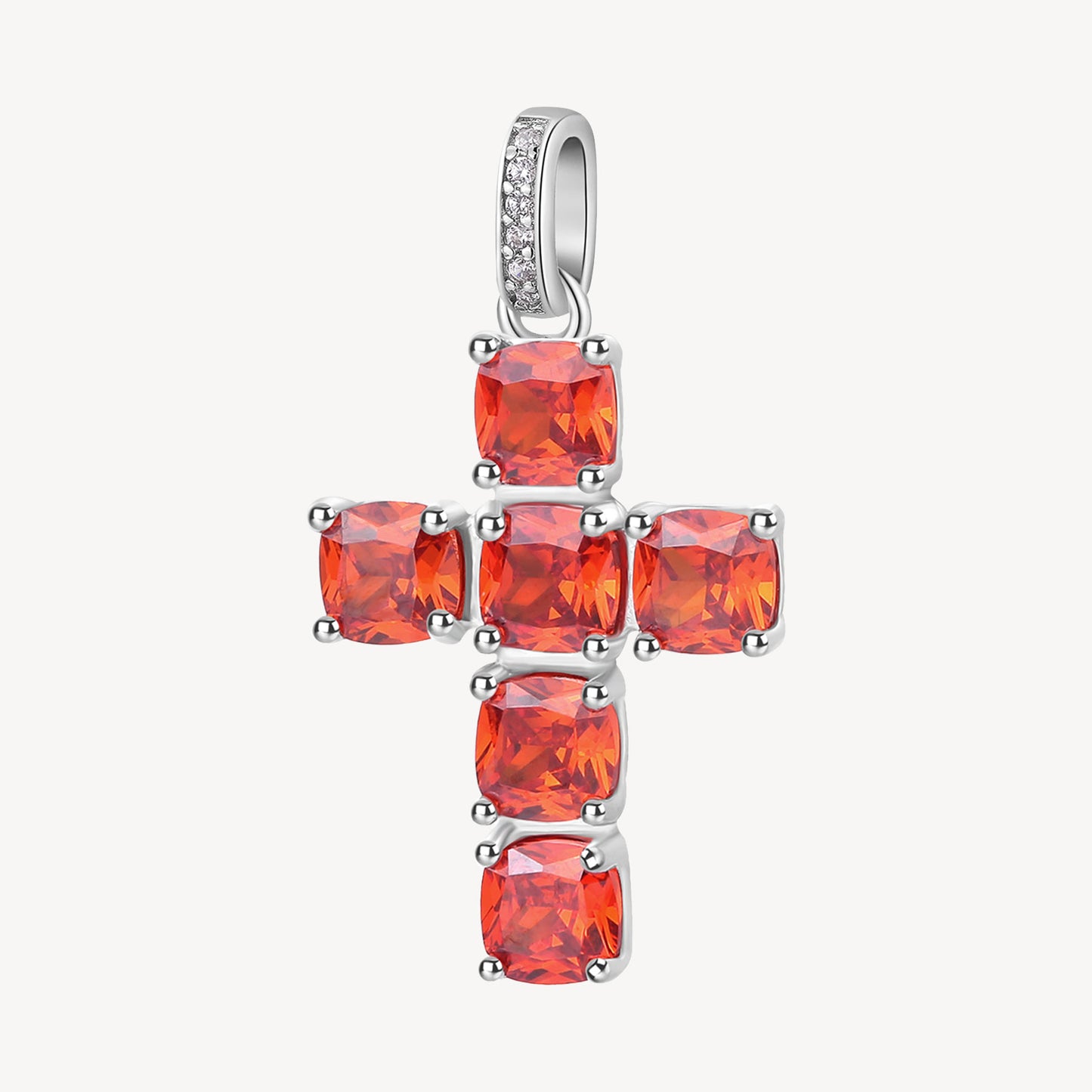 Charm argento Brosway Fancy vitamin orange Croce