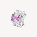 Charm argento Fancy vibrant pink