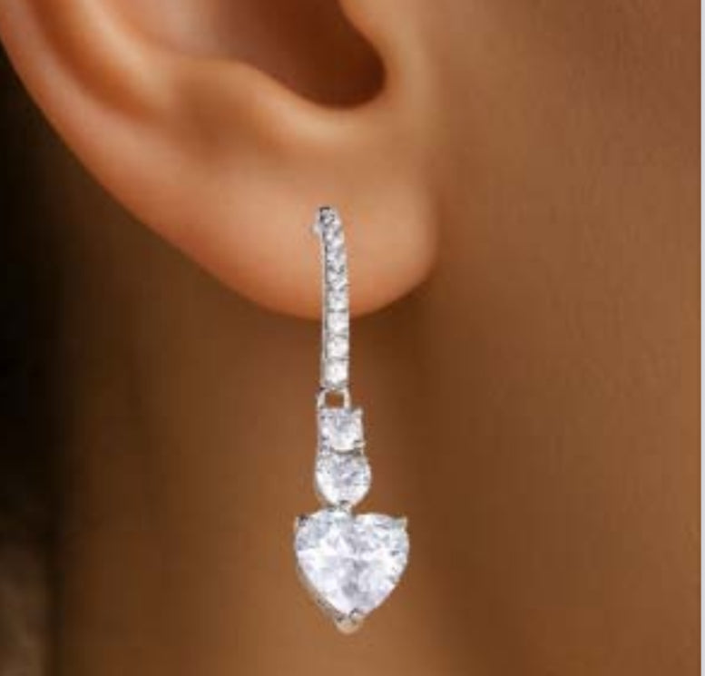 Orecchini Piti Malì donna Cuori pendenti