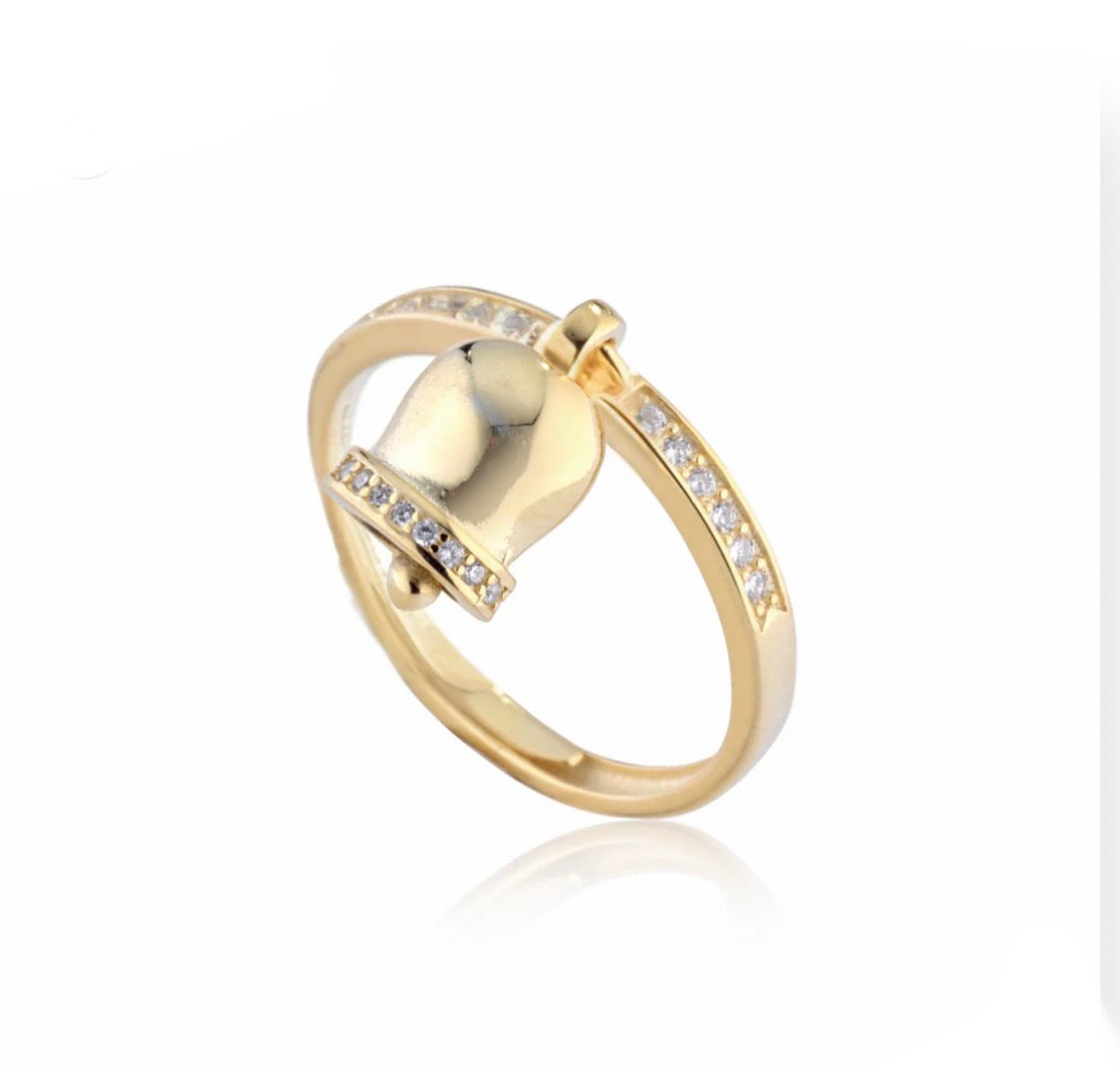 Anello donna con campanella piccola Le scritte dell’amore