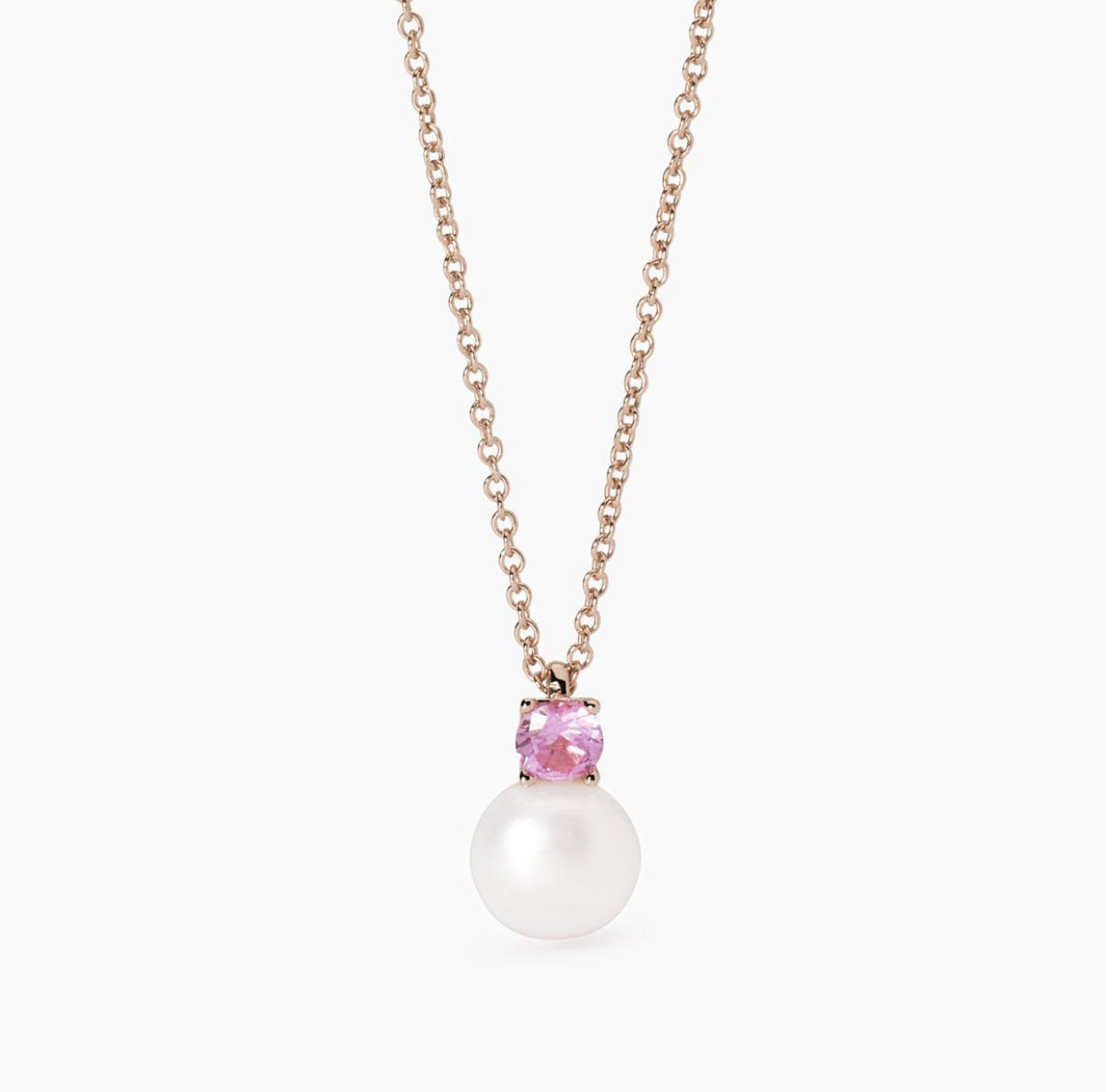 Collana Mabina donna con perla e con tormalina sintetica