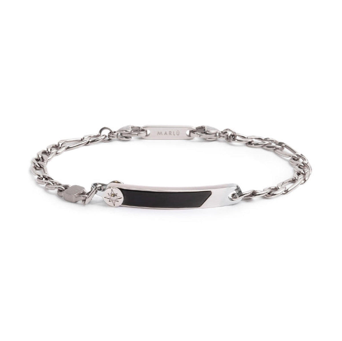BRACCIALE UOMO MARLÙ CON PIASTRA