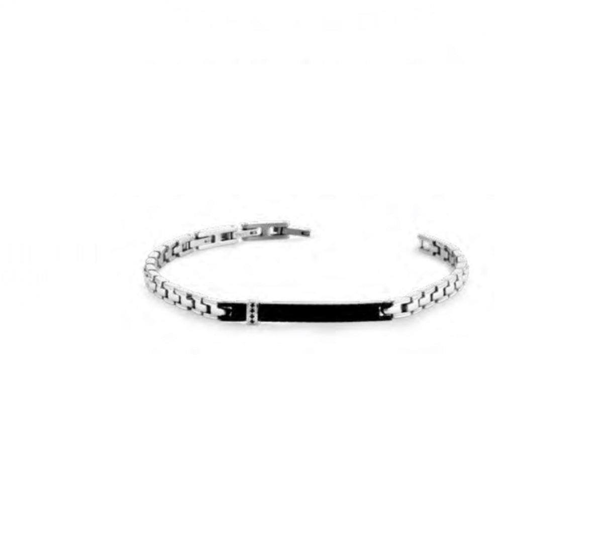Bracciale uomo Héctor Ovetti Piastra nera