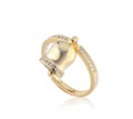 Anello donna con campanella media Le scritte dell’amore