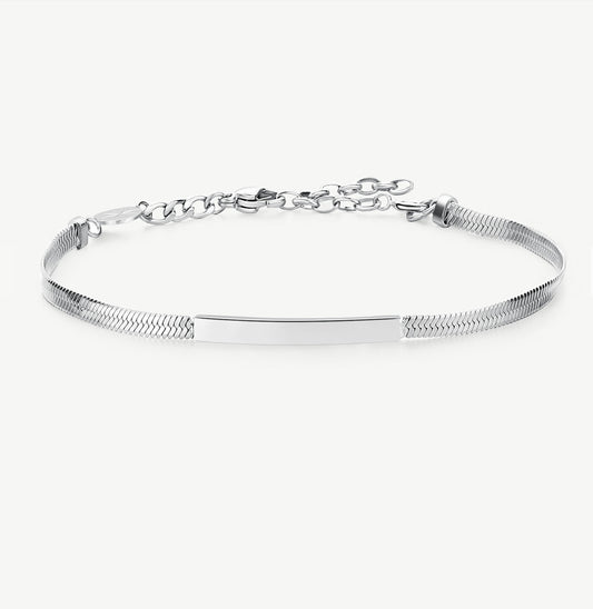 Bracciale Brosway Essential Snake e piastrina