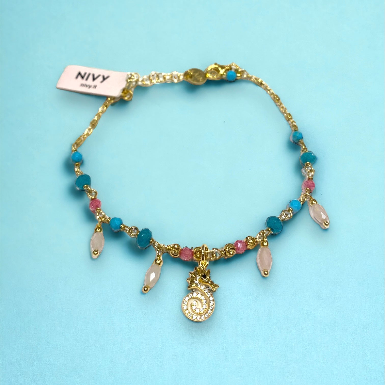 Bracciale donna Nivy Cavalluccio marino