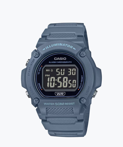 Casio Orologio Digitale in silicone Blu