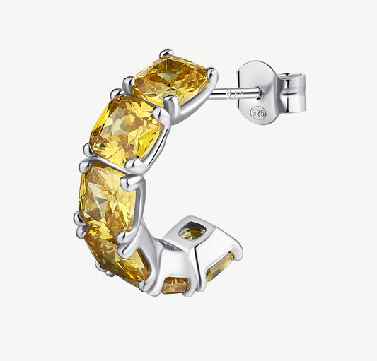 Orecchino argento Brosway Fancy ENERGY YELLOW