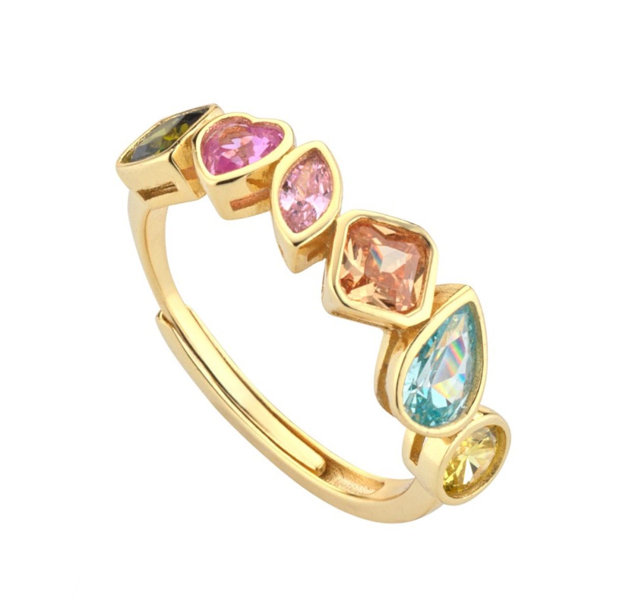 Anello Donna Marcello Pane Arcobaleno