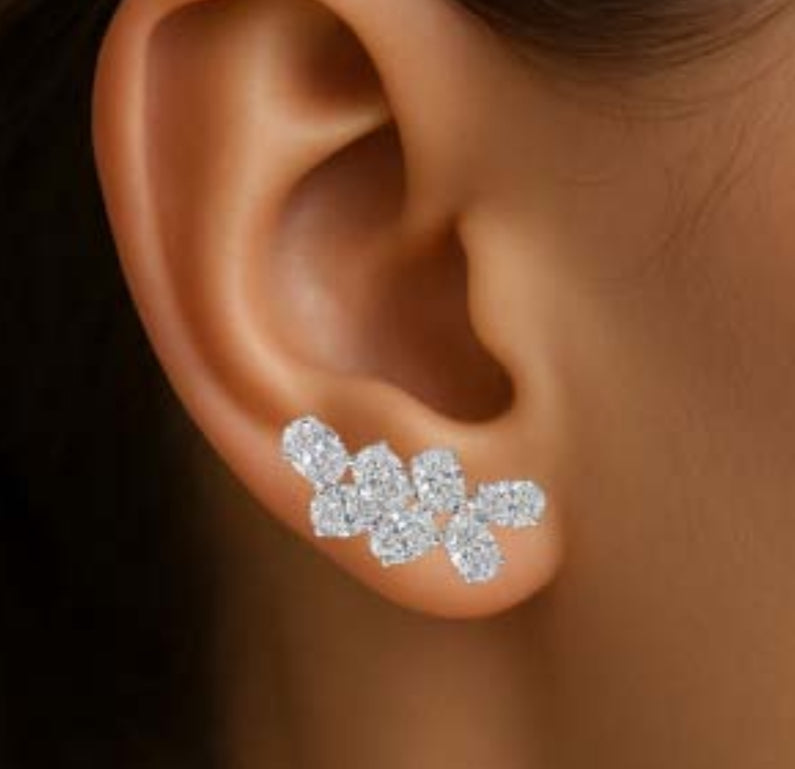 Orecchini Piti Malì donna Mezza foglia