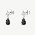 Orecchini argento Fancy Mystery black