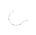 Bracciale Marcello Pane donna Petite Boule con tre elementi rosè