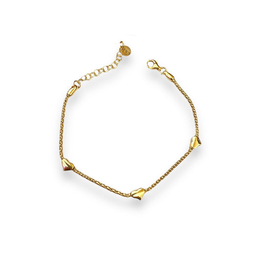 Bracciale donna Marcello Pane con cuori