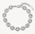 Bracciale argento Fancy infinity white