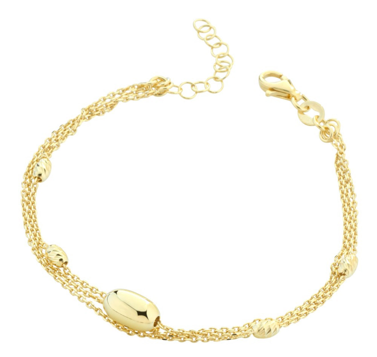 Bracciale donna Marcello Pane Sassolini Diamantati - Petite Boules