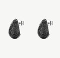 Orecchini argento Fancy Mystery black
