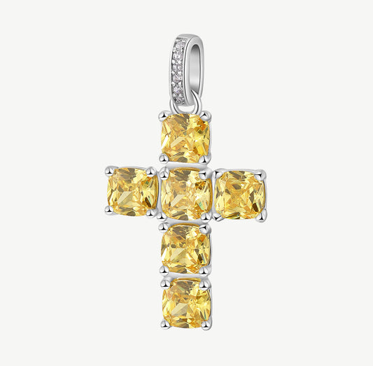 Charm argento Fancy ENERGY YELLOW