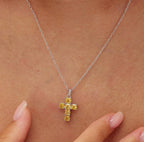 Charm argento Fancy ENERGY YELLOW