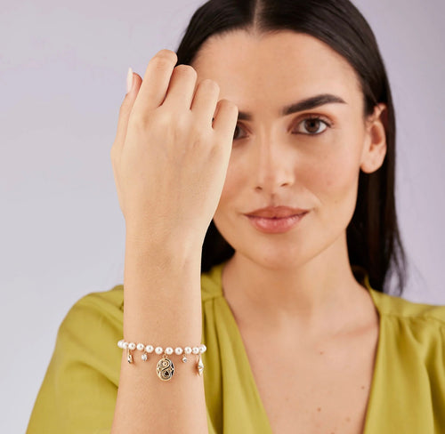 Bracciale Brosway chakra perle e charms mistici
