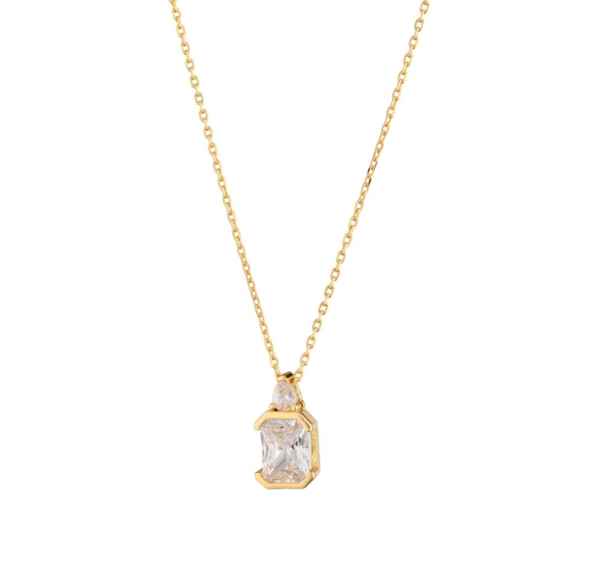Collana Marcello Pane punto luce luxury rettangolare