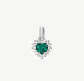 Charm argento Brosway Fancy LIFE GREEN cuoricino