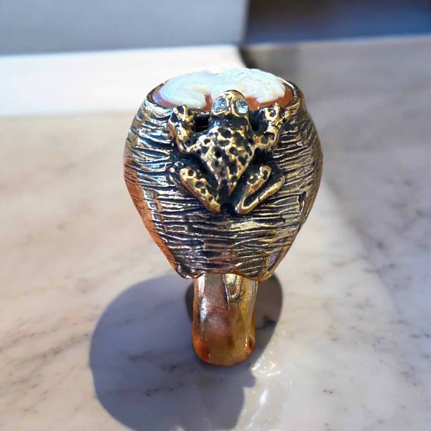 Anello Alcozer cammeo