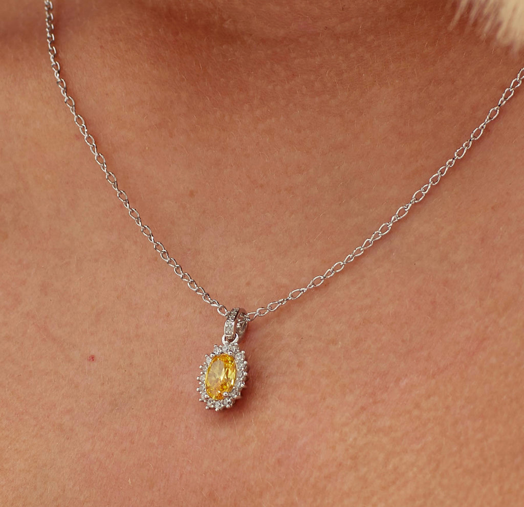 Charm argento Fancy ENERGY YELLOW
