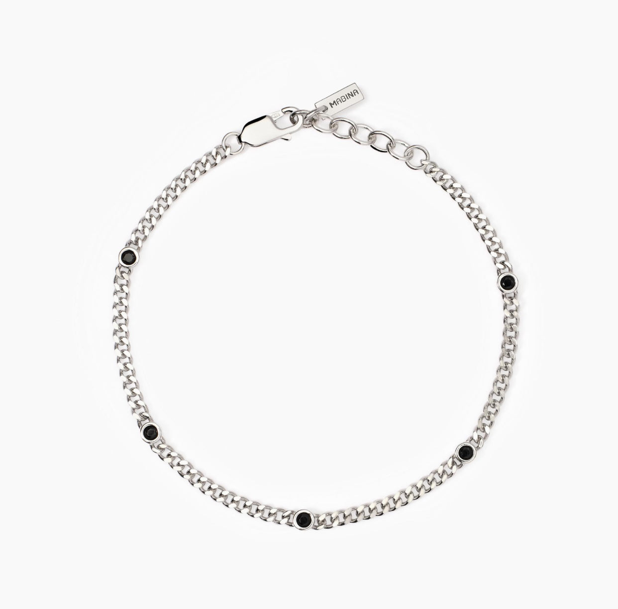 Bracciale Mabina Uomo catena groumette SPOTLIGHT