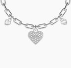 Bracciale Kidult donna regolabile con ciondolo cuore  CUORE | I LOVE YOU