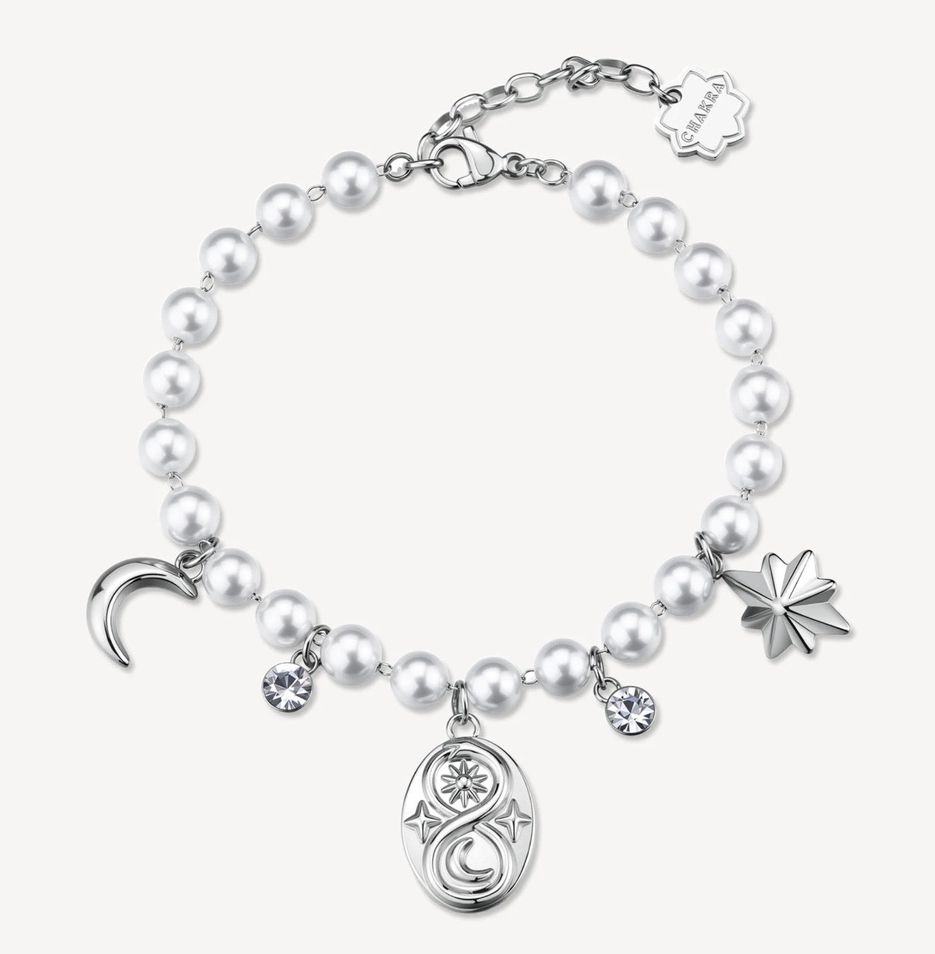 Bracciale Brosway chakra perle e charms mistici