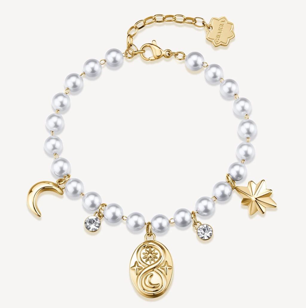 Bracciale Brosway chakra perle e charms mistici