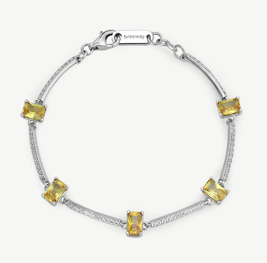 Bracciale argento Fancy Energy Yellow