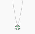 Collana donna Mabina con ciondolo quadrifoglio