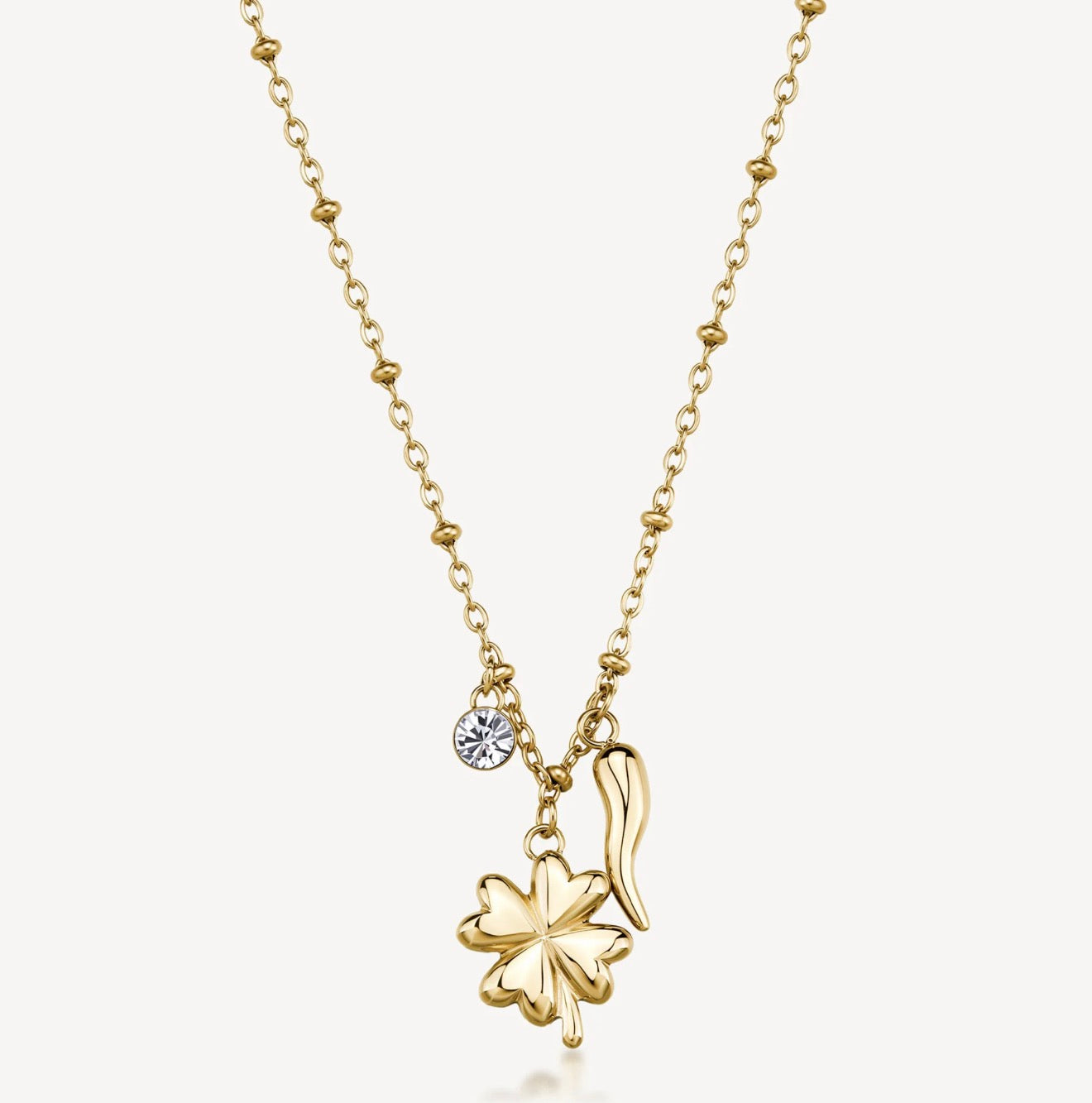 Collana Brosway Chakra quadrifoglio