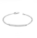 Bracciale uomo Héctor con piastra centrale incidibile