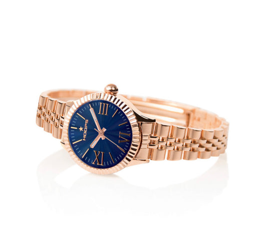 Orologio donna Hoops NEW LUXURY II ROSÈ BLU MARE