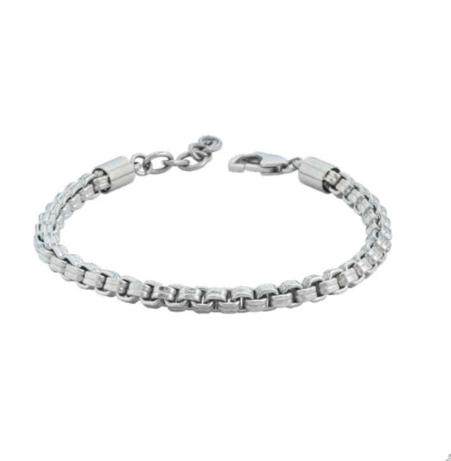 Bracciale uomo Héctor acciaio
