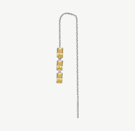 Orecchino argento Brosway Fancy ENERGY YELLOW