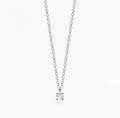 Collana Mabina donna Punto luce con diamante lab grown