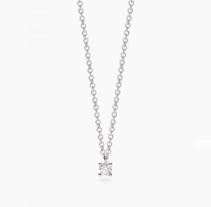Collana Mabina donna Punto luce con diamante lab grown