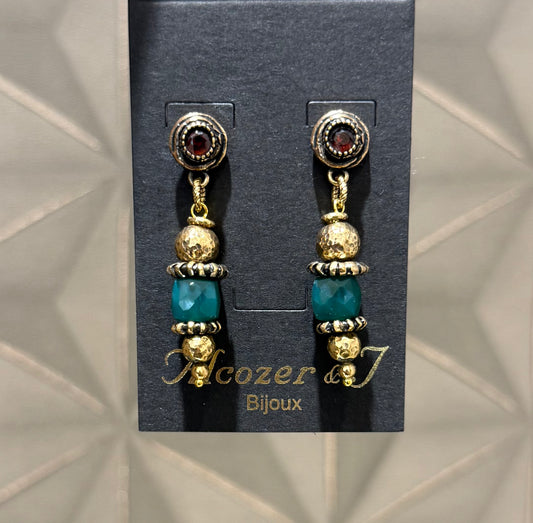 Orecchini Alcozer unic giada