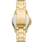 Orologio Fossil uomo Blue Dive acciaio gold