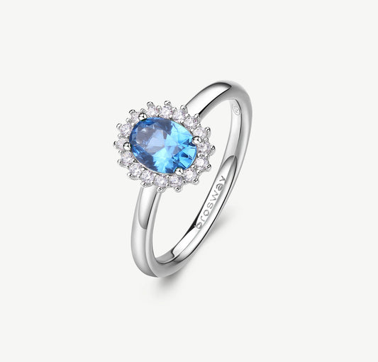 Anello Brosway Fancy donna Kate Freedom Blue