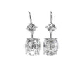 Orecchini Piti Malì donna Pendenti con doppio zircone