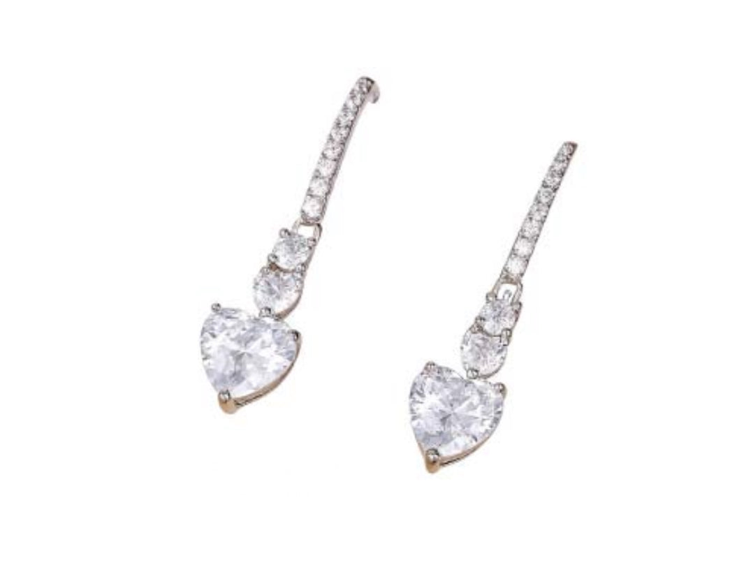 Orecchini Piti Malì donna Cuori pendenti