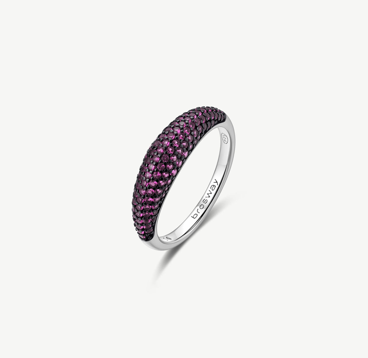 Anello argento Fancy passion ruby