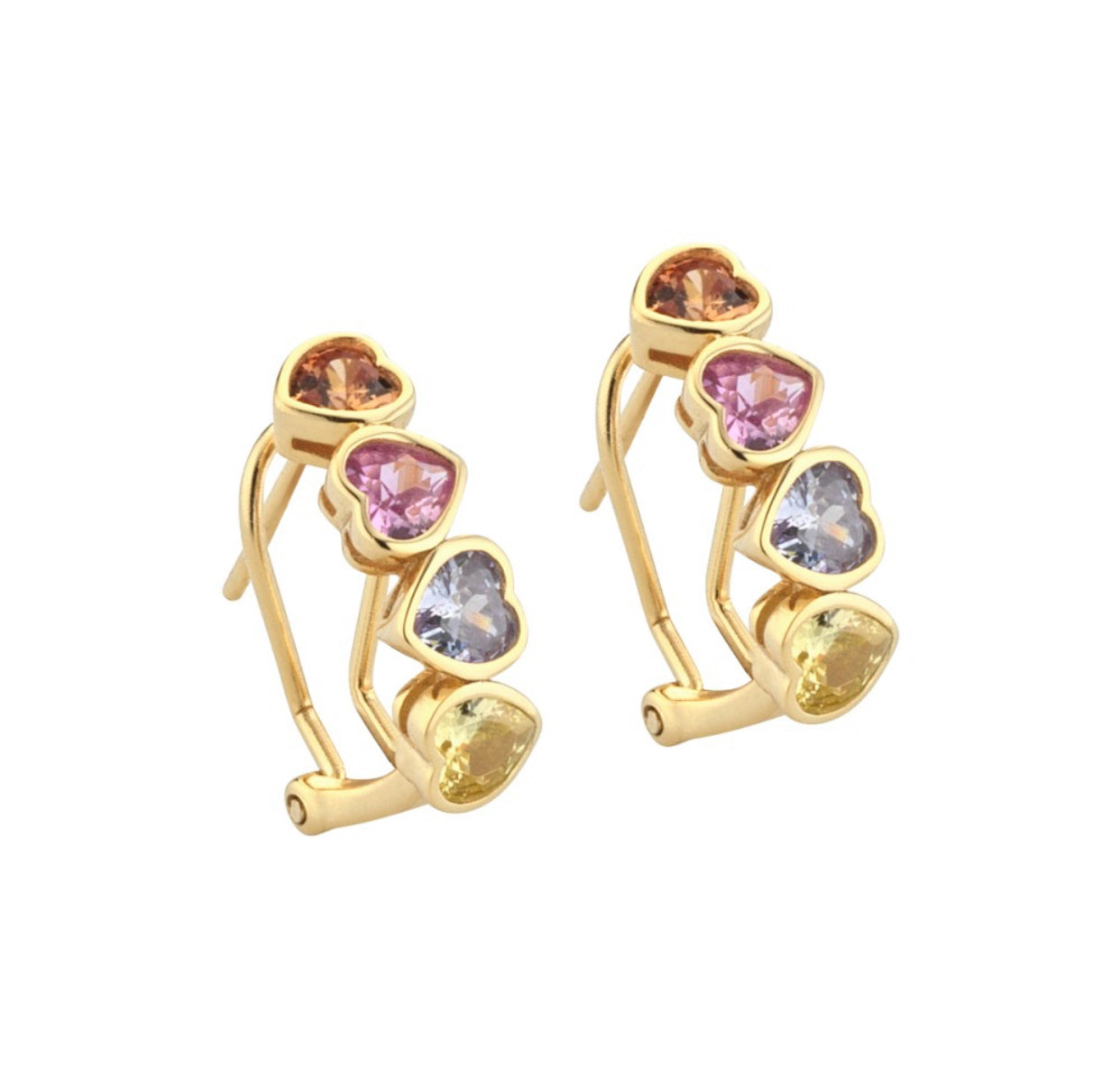 Orecchini Marcello Pane Arcobaleno Di Cuori