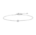 Bracciale Marlù catena cutting cross zircone 4,25mm centrale