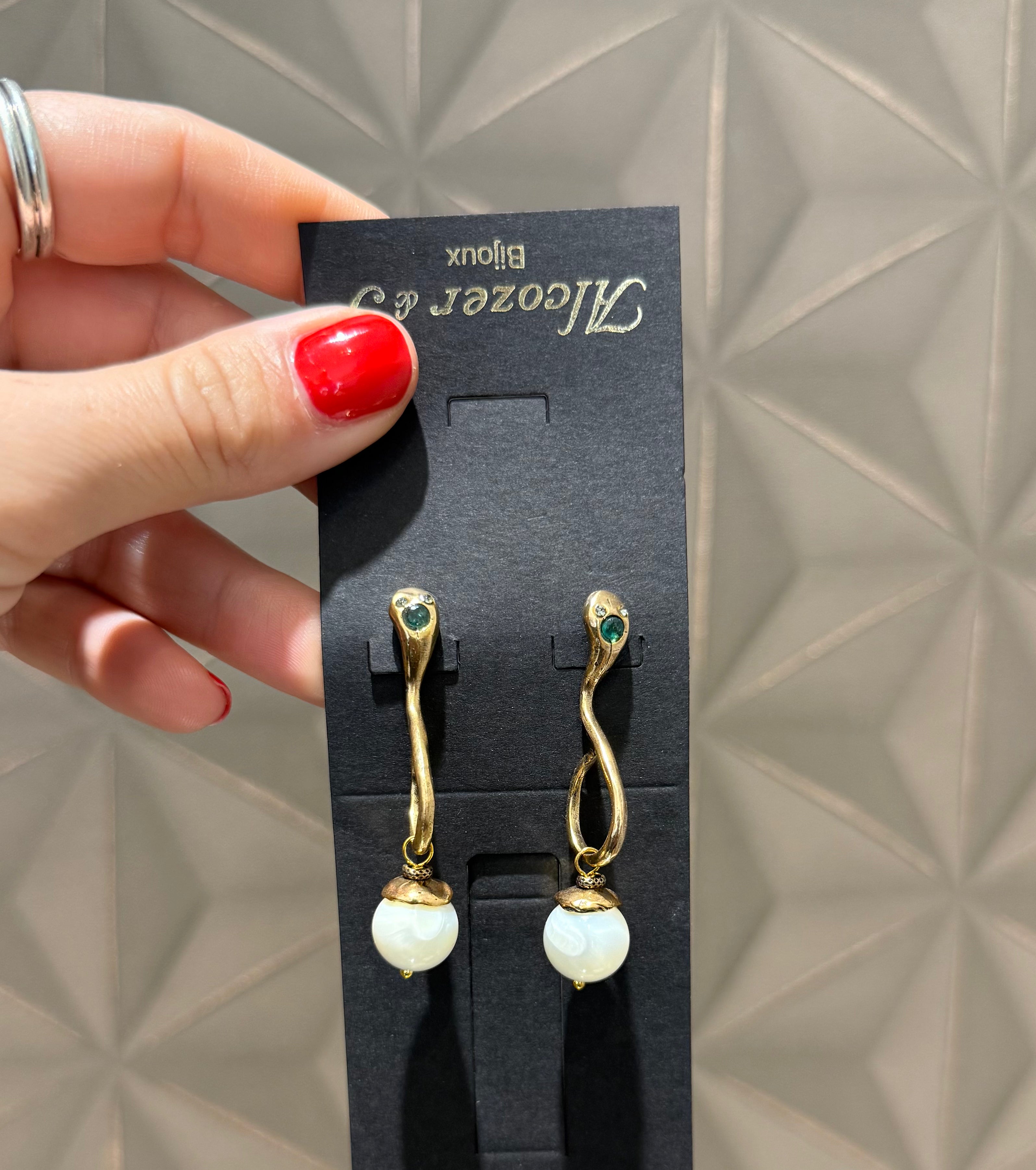 Orecchini Alcozer unic snake