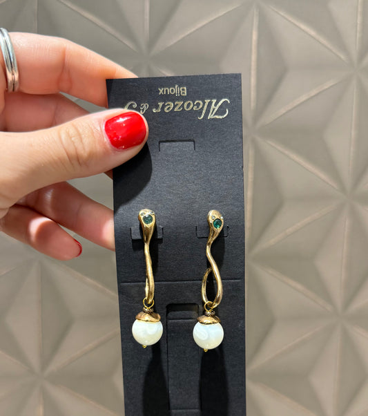 Orecchini Alcozer unic snake